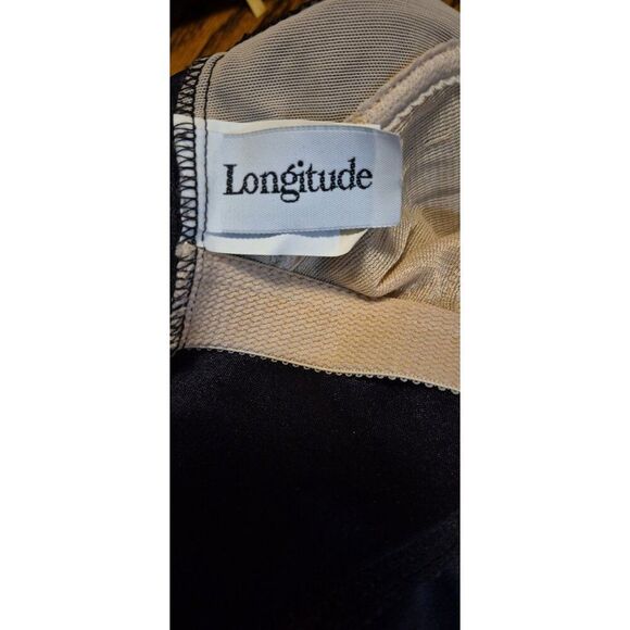 Longitude Shaping Skirted One-Piece Bathingsuit Swimsuit Women's Size 12 - Picture 3 of 5